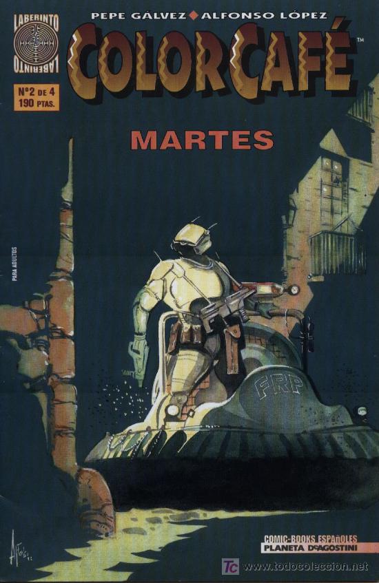 Comics : COLOR CAF&Eacute; - N&ordm; 2 DE 4 - LABERINTO 1998