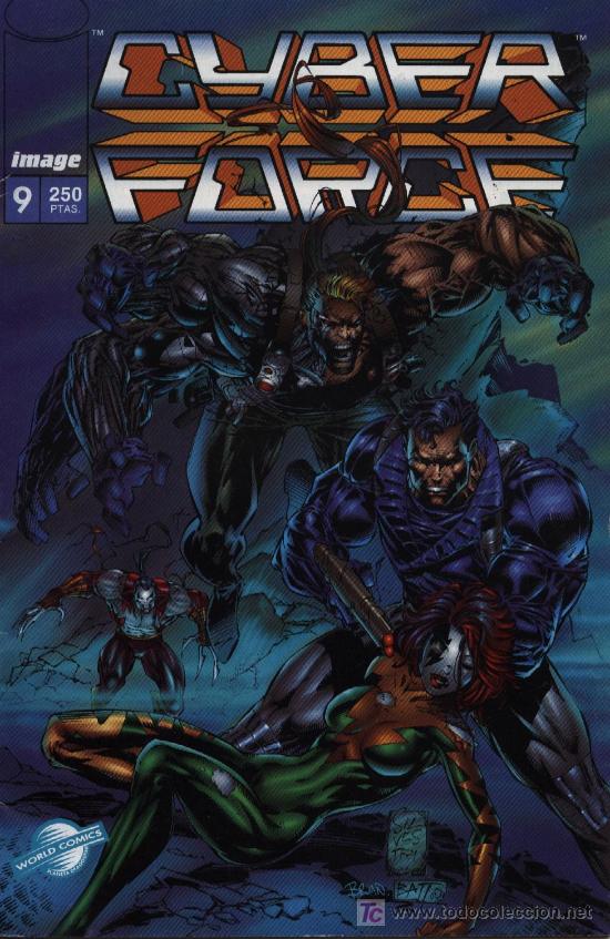 Comics : Cyber Force  -  n&ordm; 9  -  Image 1995