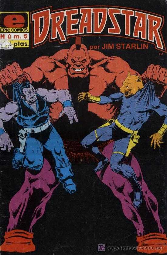 C&oacute;mics: DREADSTAR - N&ordm; 5 - EPIC COMICS 1983 - Foto 1