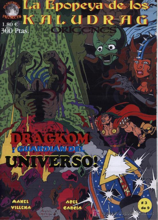 C&oacute;mics: La Epopeya de los Kaludrag  -  Or&iacute;genes  -  n&ordm; 3 de 9  -  MP Ediciones - Foto 1