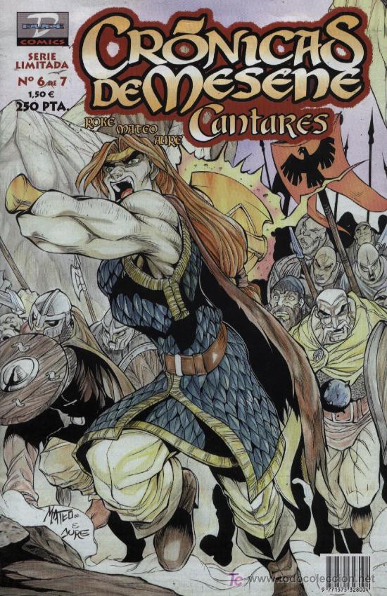 C&oacute;mics: Cr&oacute;nicas de Mesene: Cantares  -  n&ordm; 6 de 7  -  Dude Comics 2000 - Foto 1