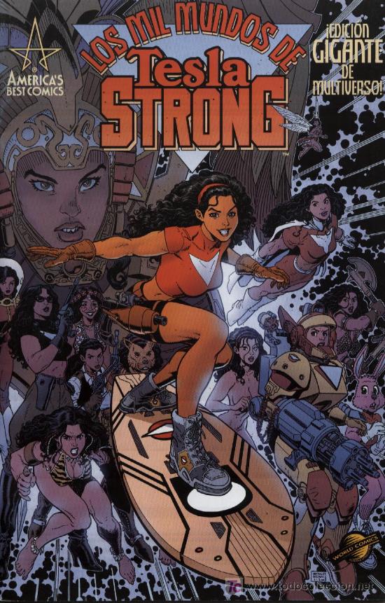 Comics : Los Mil Mundos de Tesla Strong  -  Ed. Planeta  2003