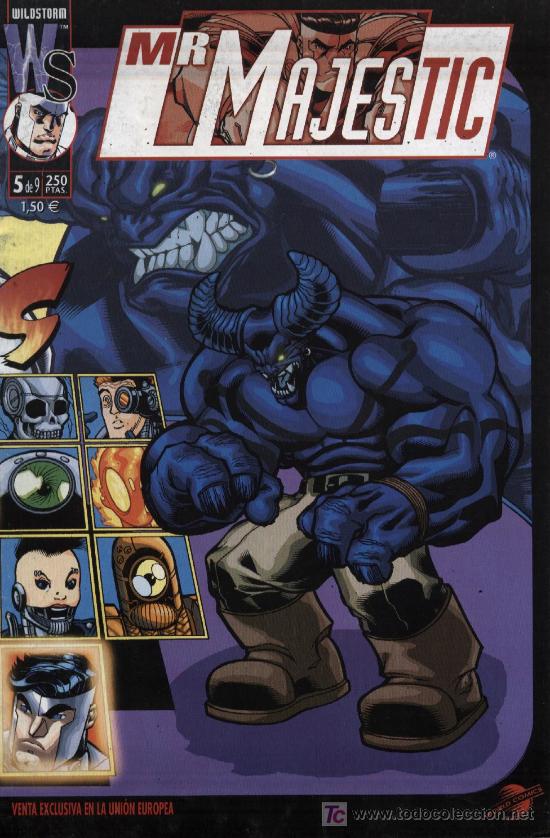 C&oacute;mics: Mr. Majestic  -  n&ordm; 5 (de 9)  -  Ed. Wildstorm  2000 - Foto 1