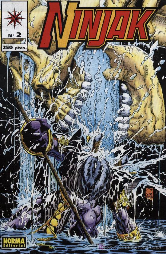 C&oacute;mics: Ninjak  -  n&ordm; 2  -  Ed. Norma  1995 - Foto 1