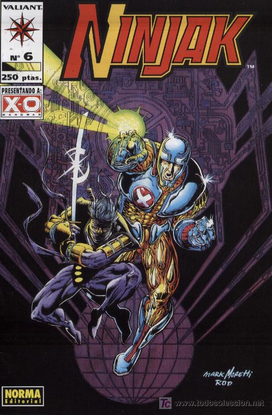 C&oacute;mics: Ninjak  -  n&ordm; 6  -  Ed. Norma  1995 - Foto 1