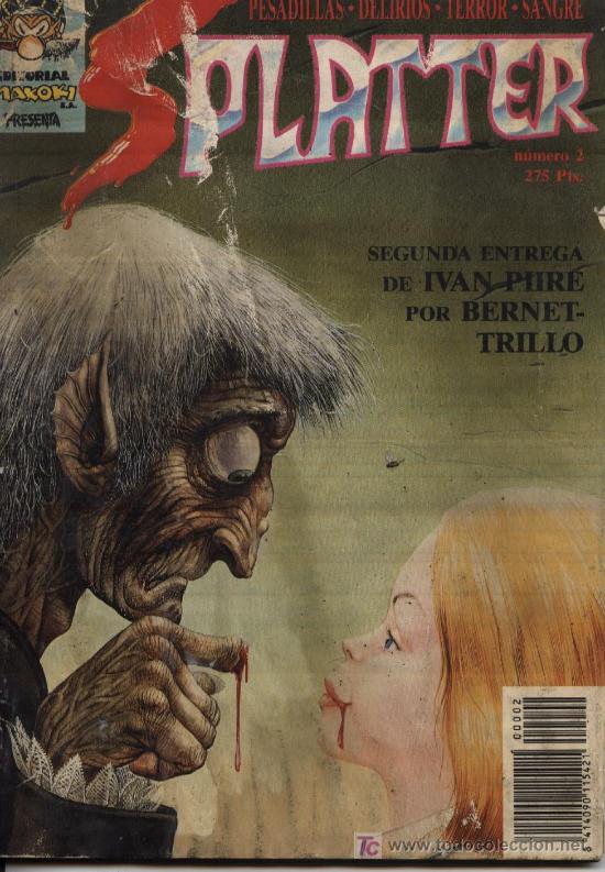 Comics: Splatter  -  n&ordm; 2  -  Ed. Makoki  1991