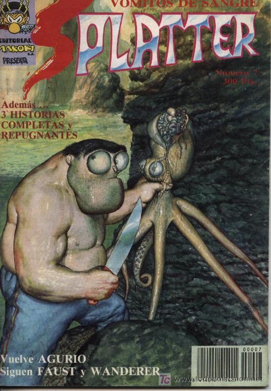 Comics: Splatter  -  n&ordm; 7  -  Ed. Makoki  1991