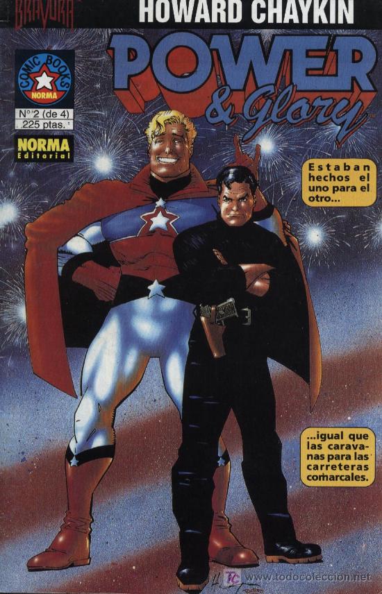 C&oacute;mics: Power & Glory  -  n&ordm; 2 (de 4)  -  Ed. Norma  1994 - Foto 1