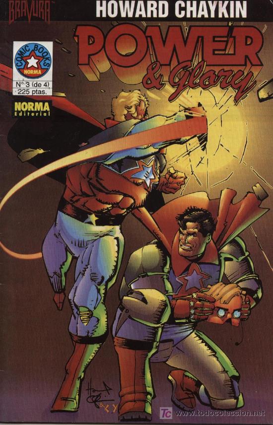 C&oacute;mics: Power & Glory  -  n&ordm; 3 (de 4)  -  Ed. Norma  1994 - Foto 1