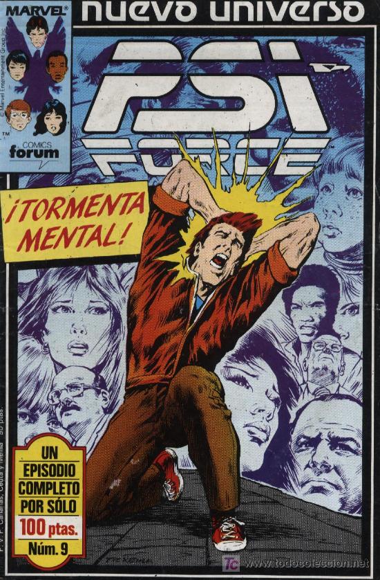 Comics: PSI-Force  -  n&ordm; 9  -  Ed. forum  1988