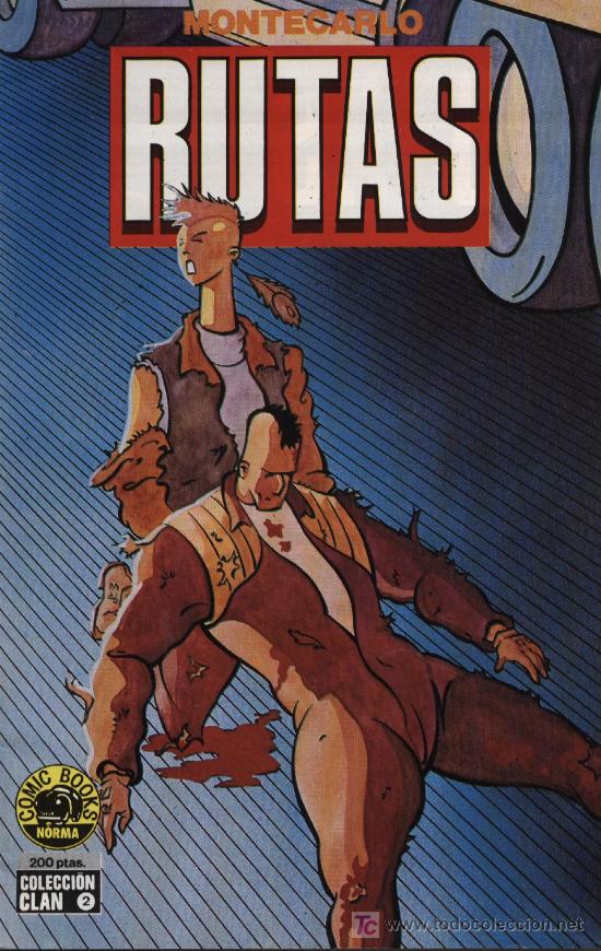 C&oacute;mics: Rutas (Colecci&oacute;n Clan)  -  n&ordm; 2  -  Ed. Norma 1990 - Foto 1