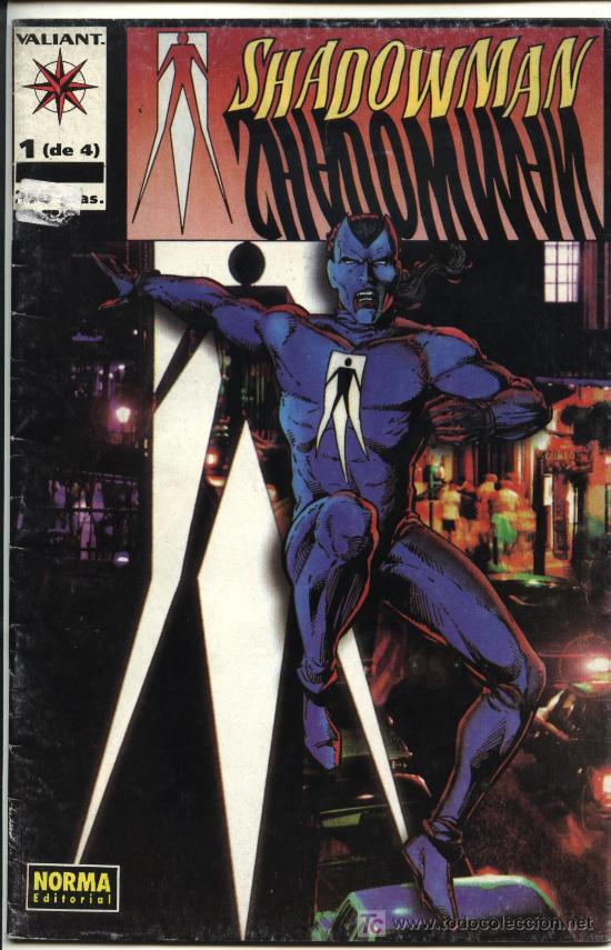 C&oacute;mics: Shadowman  -  n&ordm; 1 (de 4)  -  Ed. Norma  1995 - Foto 1