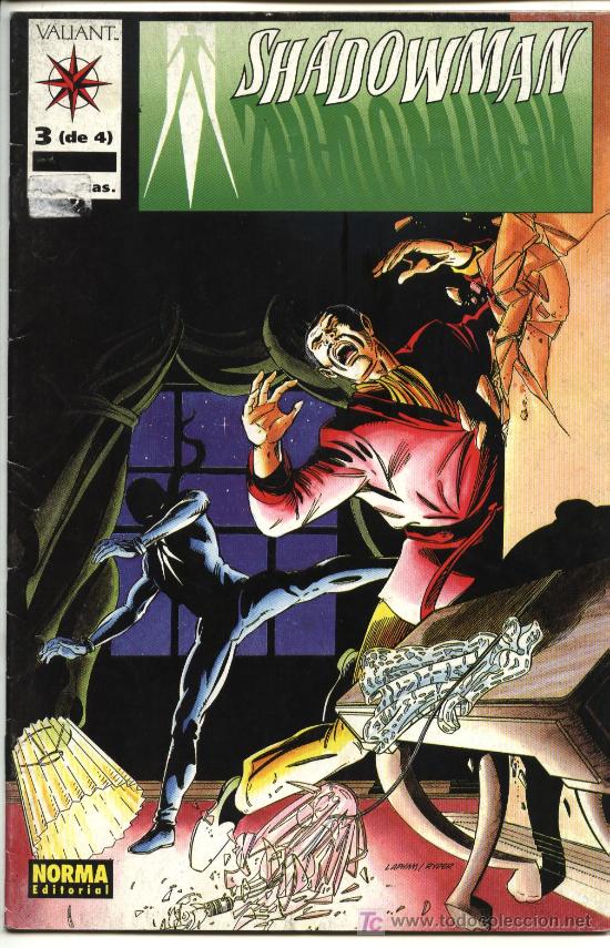 C&oacute;mics: Shadowman  -  n&ordm; 3 (de 4)  -  Ed. Norma  1995 - Foto 1