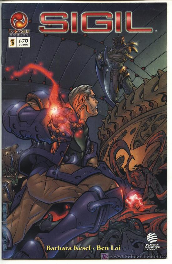 Comics: Sigil  -  n&ordm; 3  -  Ed. Grossgen C&oacute;mics  2002
