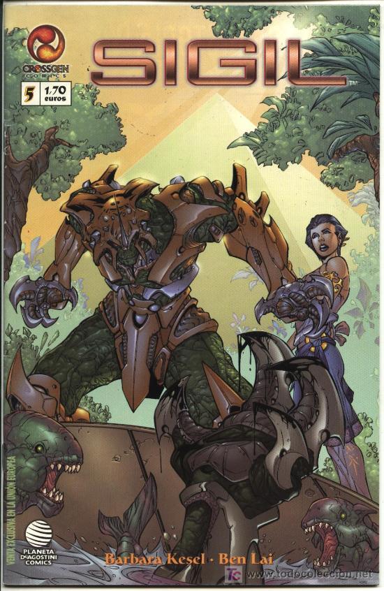 Comics: Sigil  -  n&ordm; 5  -  Ed. Grossgen C&oacute;mics  2002