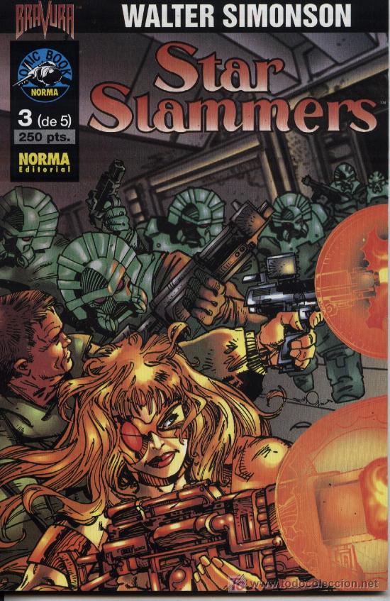 Comics: Star Slammers  -  n&ordm; 3 (de 5)  -  Ed. Norma  1995