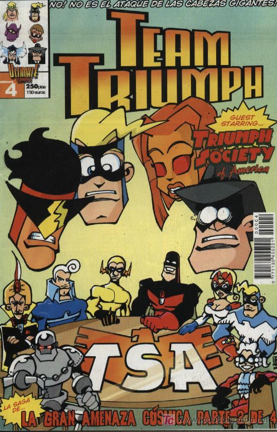 C&oacute;mics: Team Triumph: volumen II  -  n&ordm; 4  -  Ed. Ultimate C&oacute;mics  2000 - Foto 1