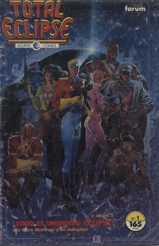 C&oacute;mics: Total Eclipse  -  n&ordm; 1  -  Ed. forum  1988 - Foto 1