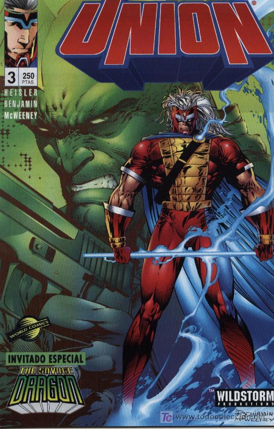 C&oacute;mics: Union  -  n&ordm; 3  -  Image C&oacute;mics  1996 - Foto 1