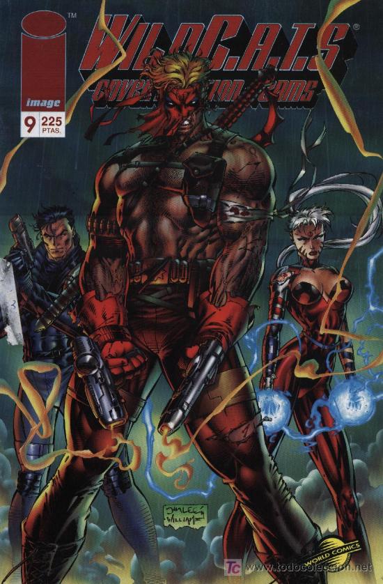 Comics: WildC.A.T.s  -  n&ordm; 9  -  Image C&oacute;mics  1995