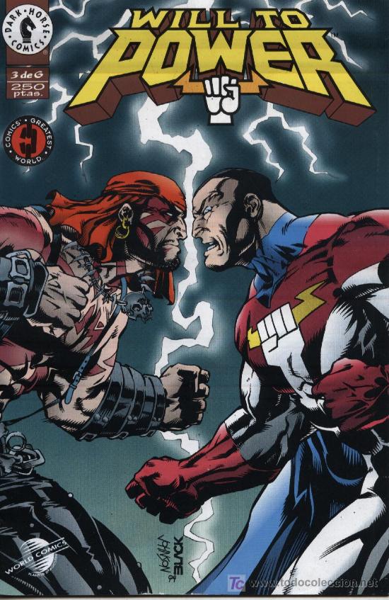 C&oacute;mics: Will to Power  -  n&ordm; 3 (de 6)  -  Ed. Dark Horse C&oacute;mics  1995 - Foto 1