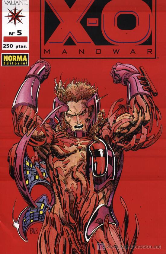C&oacute;mics: X-O Manowar  -  n&ordm; 5  -  Ed. Norma 1995 - Foto 1