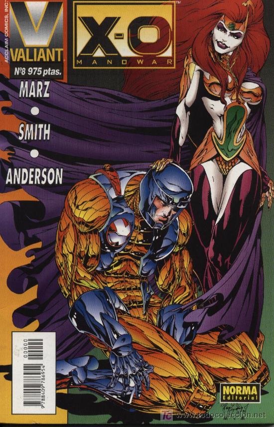 C&oacute;mics: X-O Manowar  -  n&ordm; 8  -  Ed. Norma 1996 - Foto 1