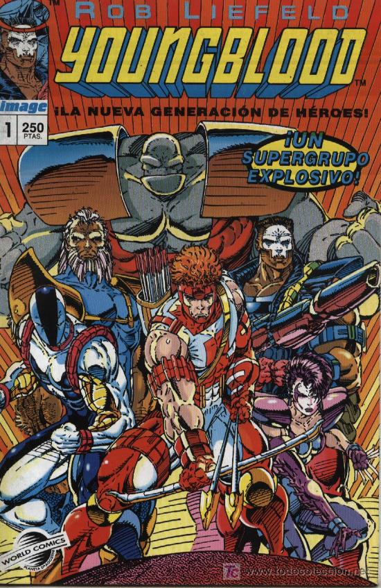 C&oacute;mics: Youngblood - n&ordm; 1 - Image C&oacute;mics 1994 - Foto 1