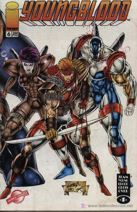 Fumetti: Youngblood  -  n&ordm; 6  -  Image C&oacute;mics  1994