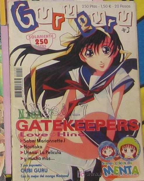 Comics : guru guru gatekeepers saber marionette j somos chicos de menta utena vpa manga anime by recortitos