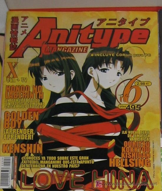 Comics: ANITYPE LOVE HINA  KENSHIN GOLDEN BOY MANGA ANIME by recortitos
