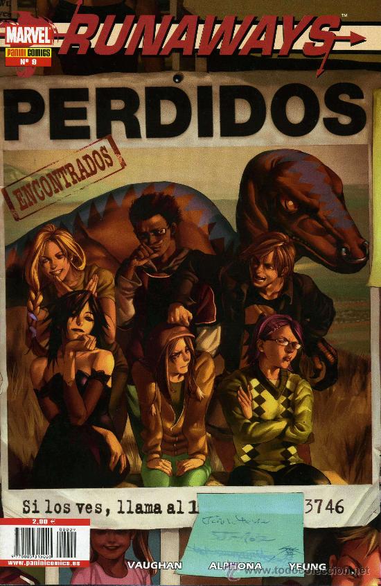 C&oacute;mics: RUNAWAYS - N&ordm; 9 - ED. PANINI 2005 - Foto 1