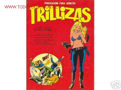 C&oacute;mics: TRILLIZAS. COMIC DE 4 HISTORIAS. VALENCIA 1977