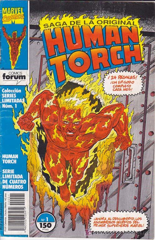 C&oacute;mics: SAGA DE LA ORIGINAL HUMAN TORCH , n&ordm; 1. - Foto 1