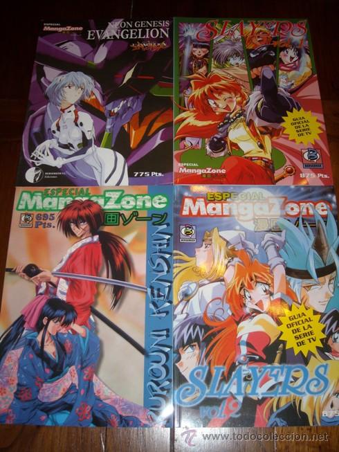 Comics : Especial MangaZone (4 n&uacute;meros) por varios autores de Berserker en Barcelona 1999