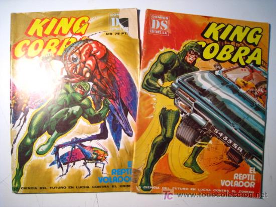 C&oacute;mics: KING COBRA - COMICS DS - LOTE 2 NUMS - Foto 1