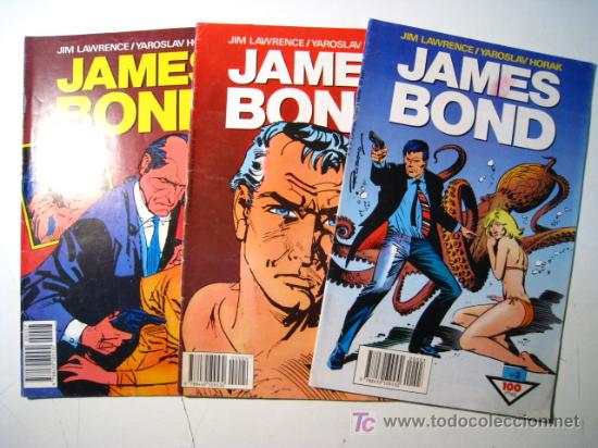 C&oacute;mics: JAMES BOND - PLANETA - LOTE 3 NUMS - Foto 1