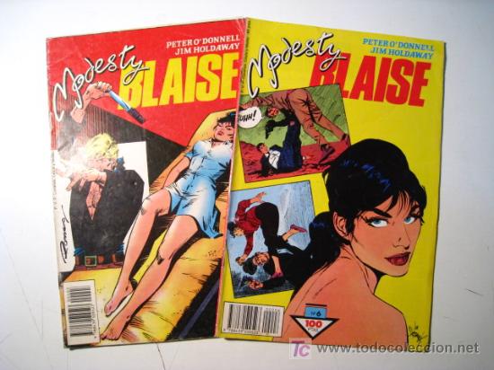 C&oacute;mics: MODESTY BLAISE - PLANETA - LOTE 2 NUMS - Foto 1