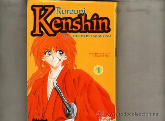 Comics: UXCO KENSHIN EL GUERRERO SAMURAI N&ordm; 1  MANGA NOBUHIRO WATSUKI ARTES MARCIALES EDICION ESPA&Ntilde;OLA