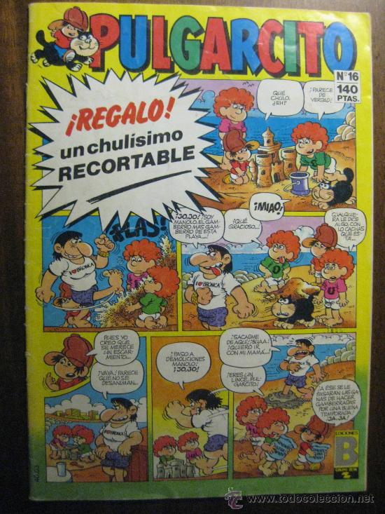 C&oacute;mics: PULGARCITO NUMERO 16 - EDICIONES B - Foto 1
