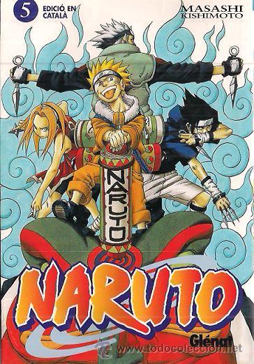 C&oacute;mics: NARUTO N&ordm; 5 / MASASHI KISHIMOTO . ED. GL&Eacute;NAT. C&Oacute;MIC. EDICI&Oacute; CATAL&Aacute;. - Foto 1