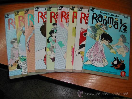 C&oacute;mics: C8852.  RANMA 1/2 2&ordf; PARTE. LOTE 9 COMICS.  VIZ COMICS. - Foto 1