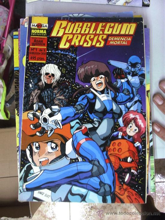 Comics: BUBBLEGUM CRISIS : DEMENCIA MORTAL N&ordm; 1 - ADAM WARREN / NORMA EDITORIAL