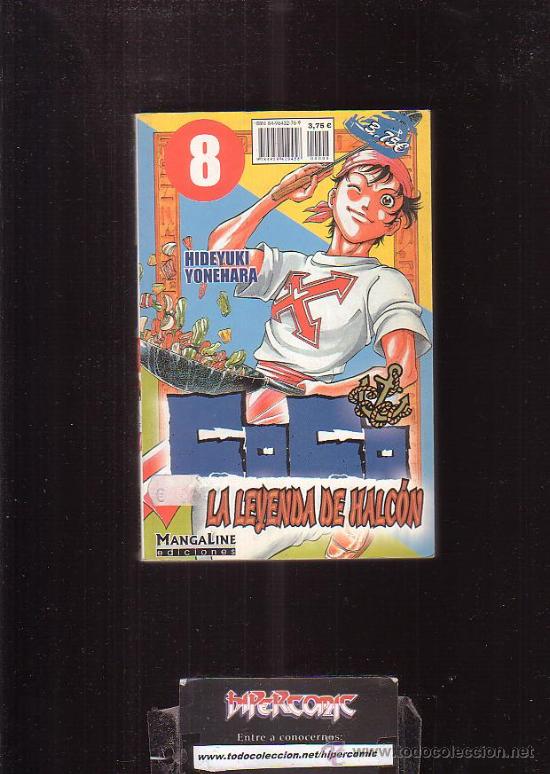 Comics: LA LEYENDA DE HALCON , TOMO N&ordm; 8 ( MANGA )