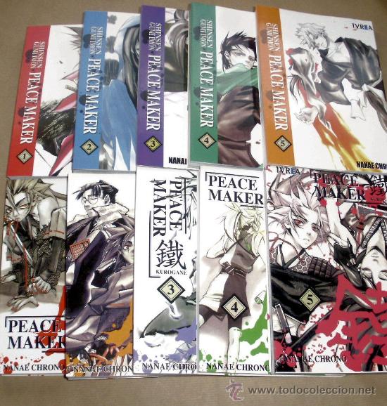 Manga Peacemaker Kurogane Completa Precuela Sold Through Direct Sale