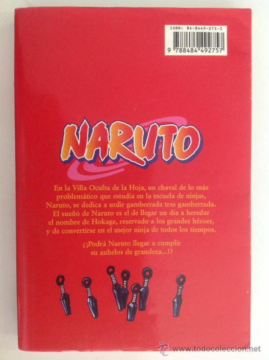 C&oacute;mics: COMIC NARUTO MASASHI KISHIMOTO N&ordm;1 , EDICI&Oacute;N ESPA&Ntilde;OLA, - Foto 2