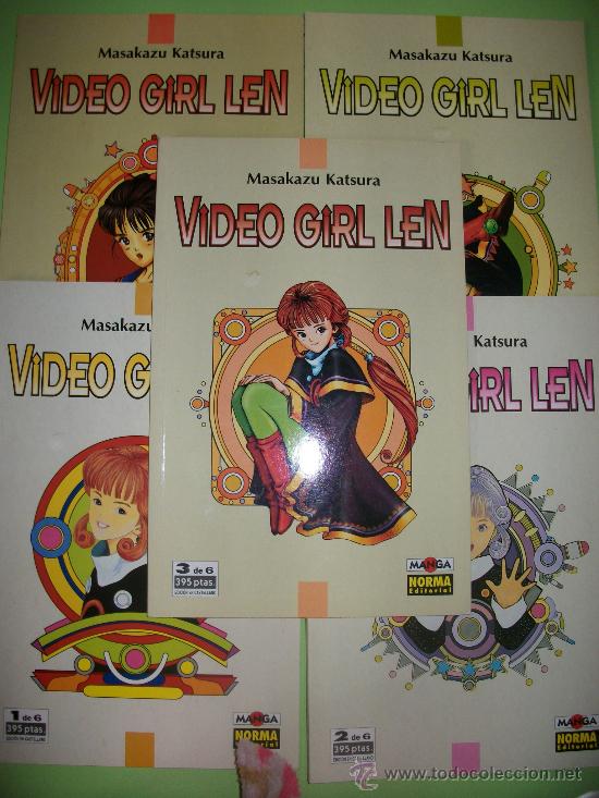 Comics: LOTE 5 COMICS MANGA - VIDEO GIRL LEN - MASAKAZU KATSURA - AI - #1 A #5 - ANIME