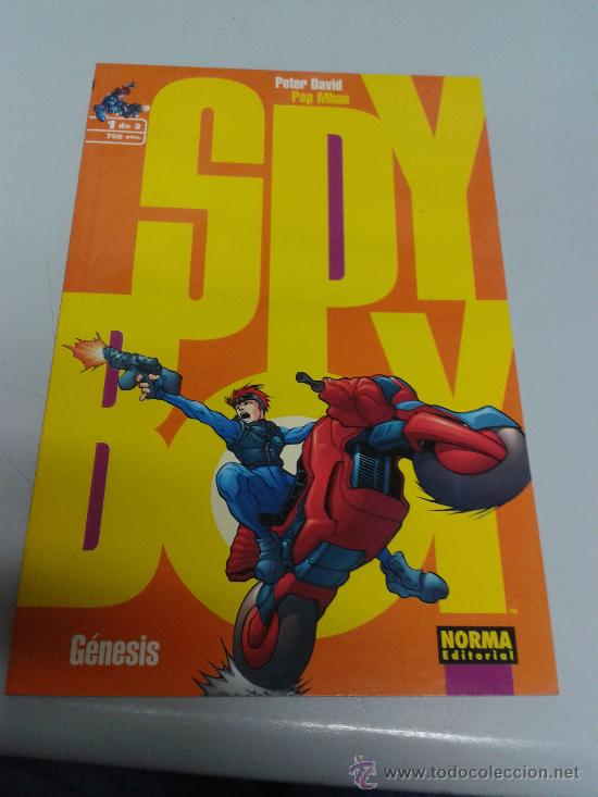 C&oacute;mics: SPYBOY : GENESIS N&ordm; 1 / PETER DAVID - POP MHAN / NORMA EDITORIAL - Foto 1