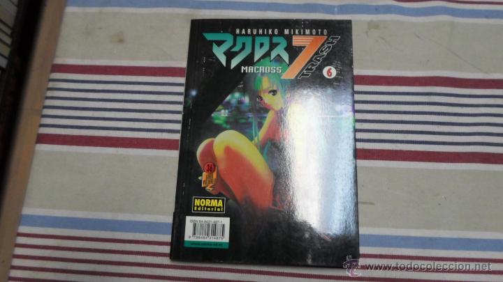 C&oacute;mics: Haruhiko Mikimoto, Macross 7 Trash 6. Norma Ed. - Foto 1