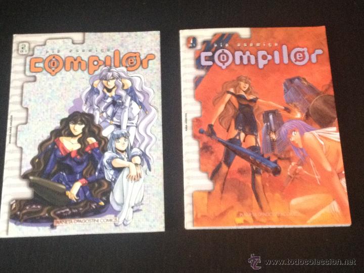 C&oacute;mics: COMPILER - LOTE 2 NUMEROS 1 Y 2 DE 7 - COMIC MANGA - PLANETA DE AGOSTINI - Foto 1